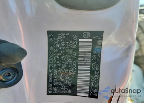 2019 Lexus Rc 350 z USA, uszkodzony, nr VIN JTHHZ5BC8K5019543